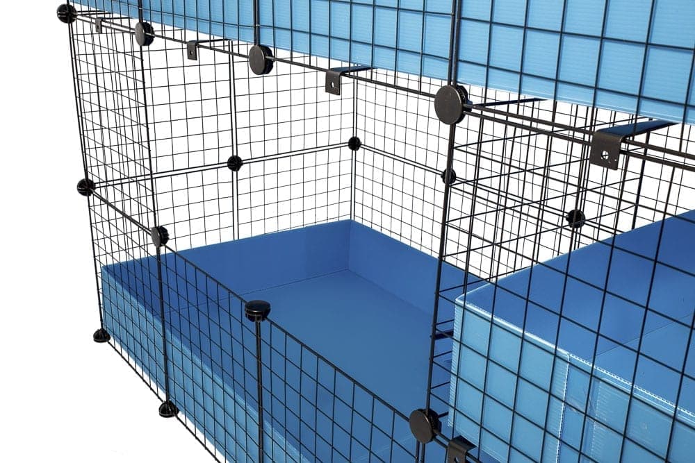 2x6 Stacking C and C Grid Guinea Pig Cage - C and C Guinea Pig Cages